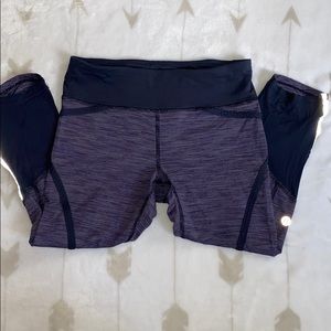 Lululemon Stripped Crop Leggings